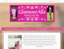 Tablet Screenshot of glamouralls.com